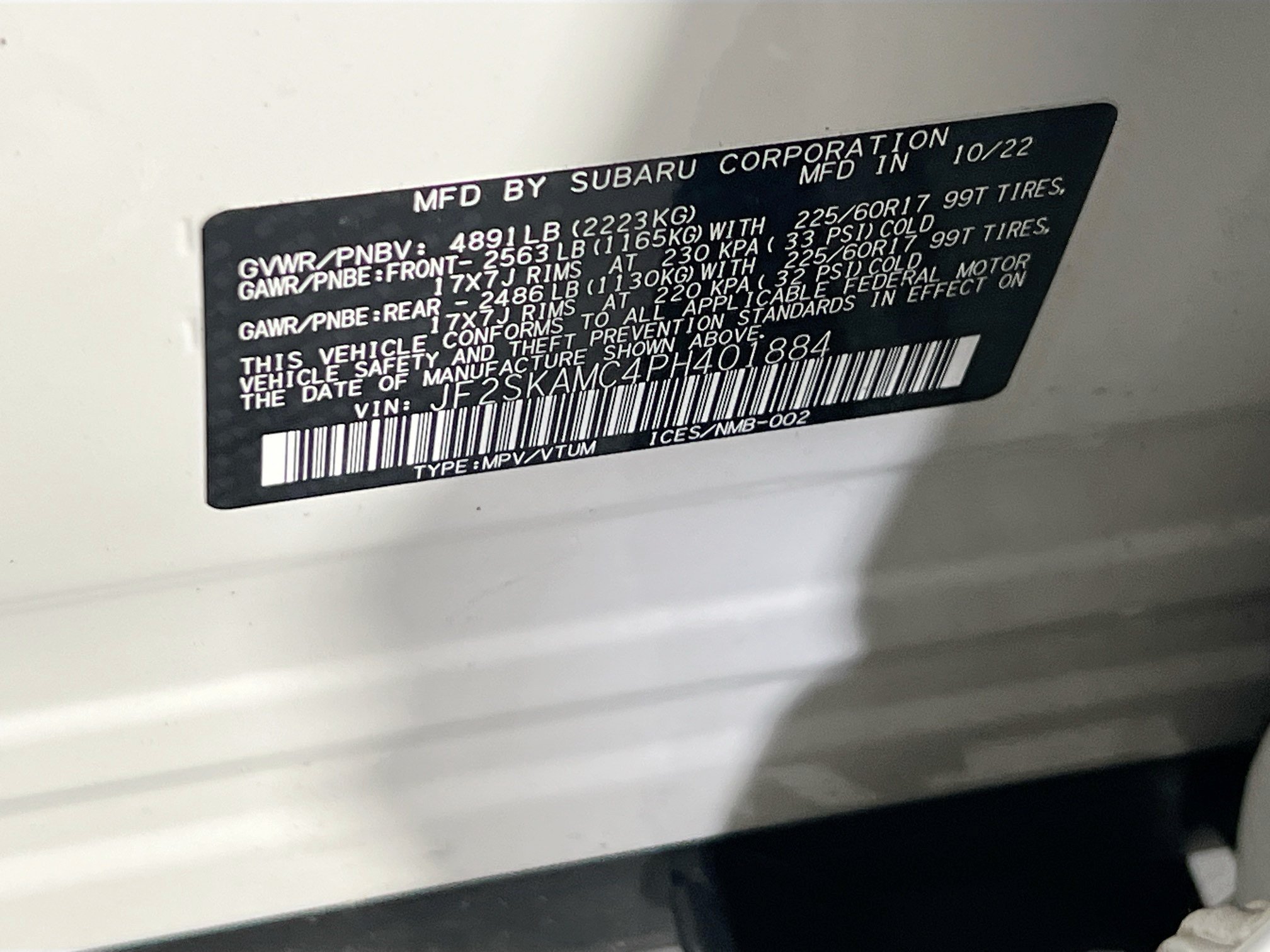 Used 2023 Subaru Forester Wilderness AWD/4WD image 32