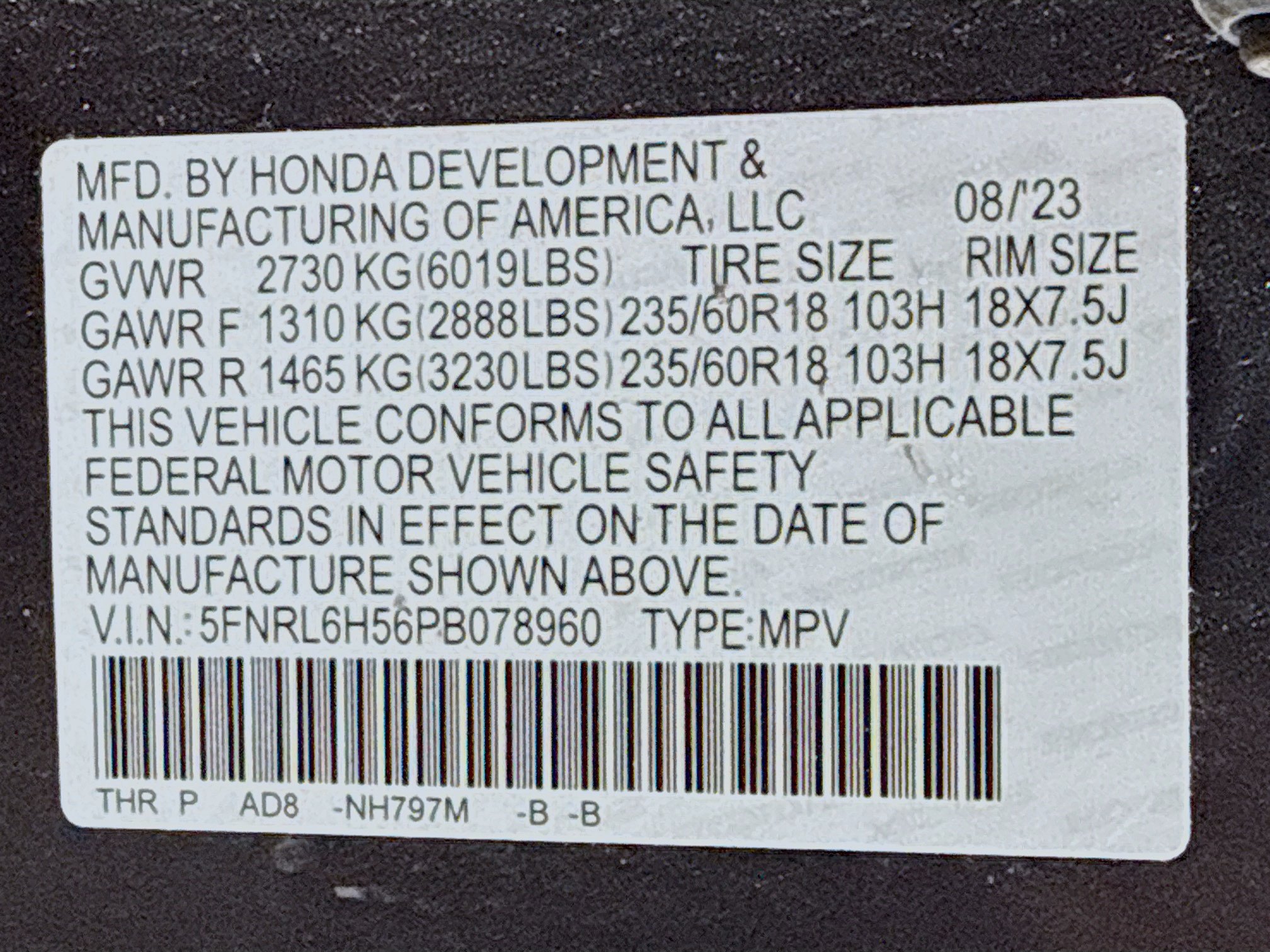Used 2023 Honda Odyssey EX image 34