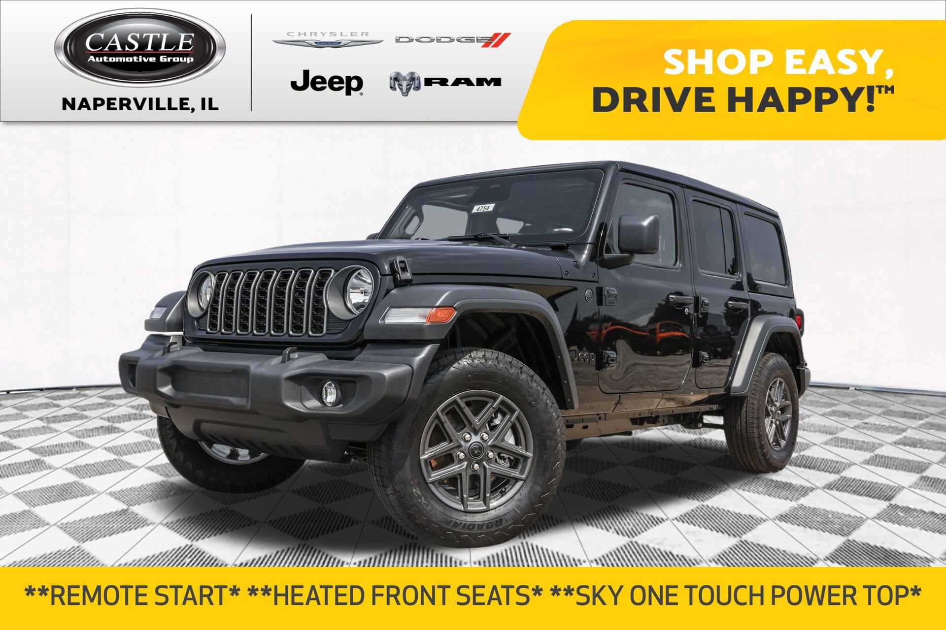New 2025 Jeep Wrangler Sport S