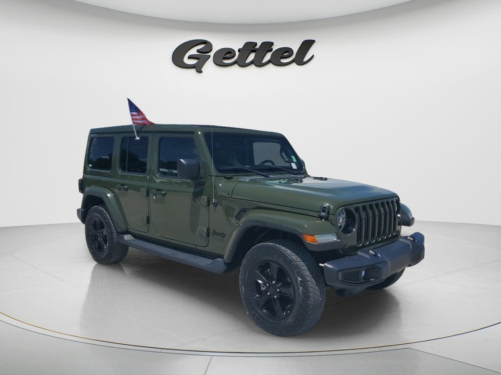 Used 2021 Jeep Wrangler Unlimited Sahara AWD/4WD image 2