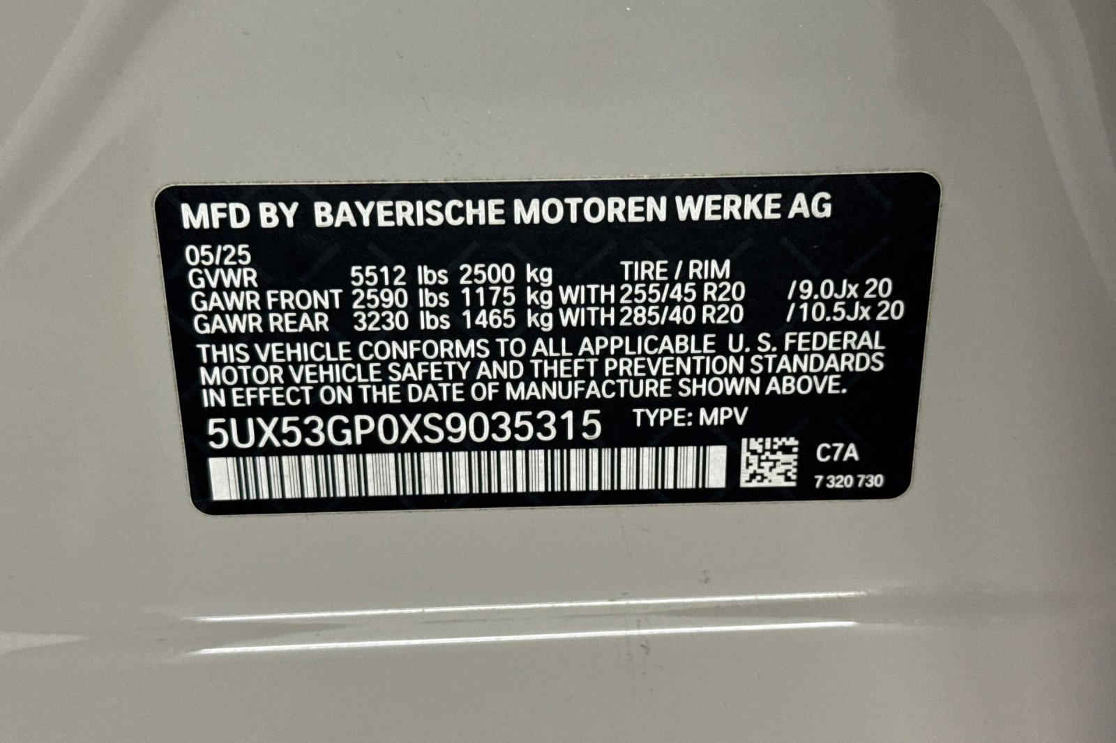 Used 2025 BMW X3 xDrive30i w/ Convenience Package AWD/4WD image 21