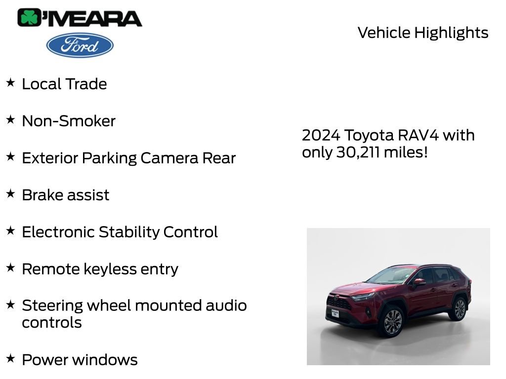 Used 2024 Toyota RAV4 XLE Premium w/ Weather Package AWD/4WD image 7