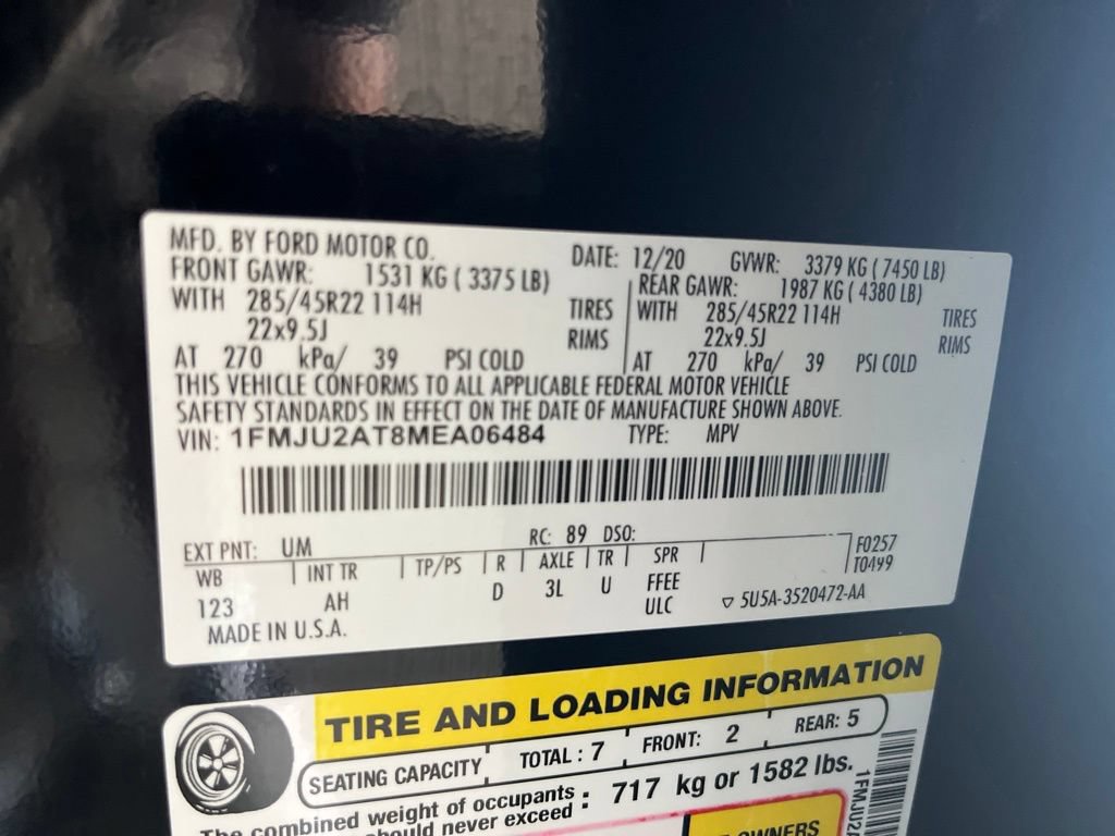 Used 2021 Ford Expedition Limited AWD/4WD image 84