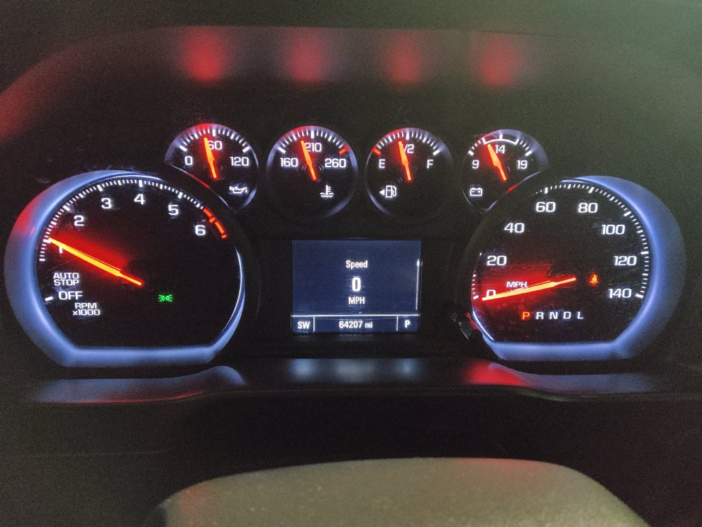 Used 2021 Chevrolet Silverado 1500 Custom w/ LPO, Dark Essentials Package RWD image 23