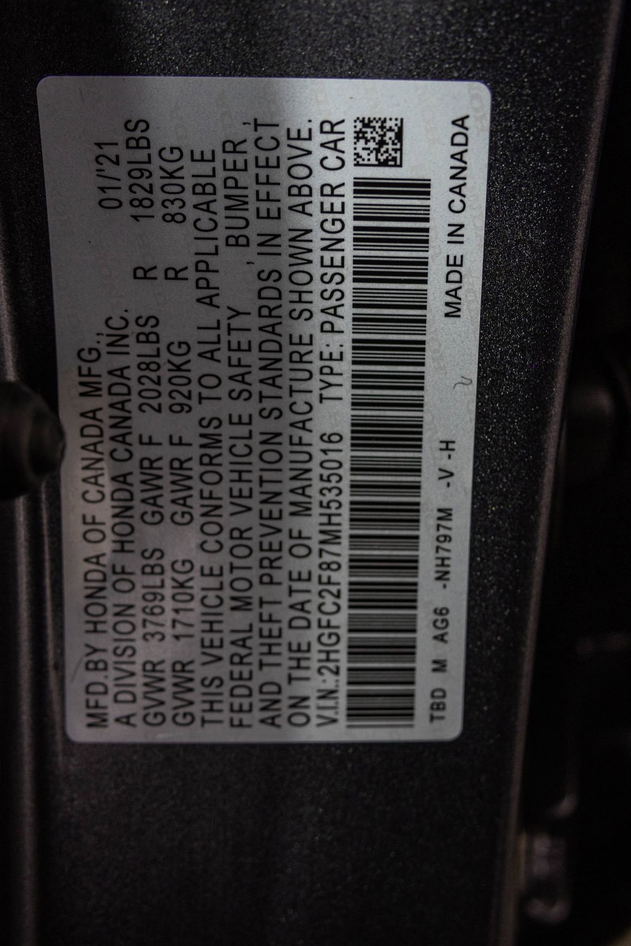 Used 2021 Honda Civic Sport image 51