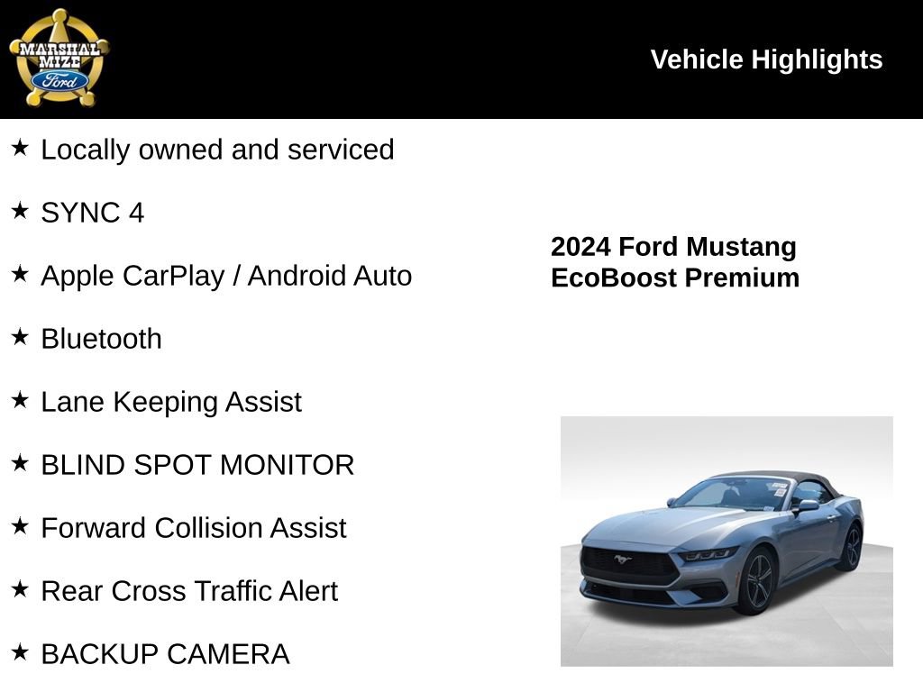 Used 2024 Ford Mustang Premium image 2