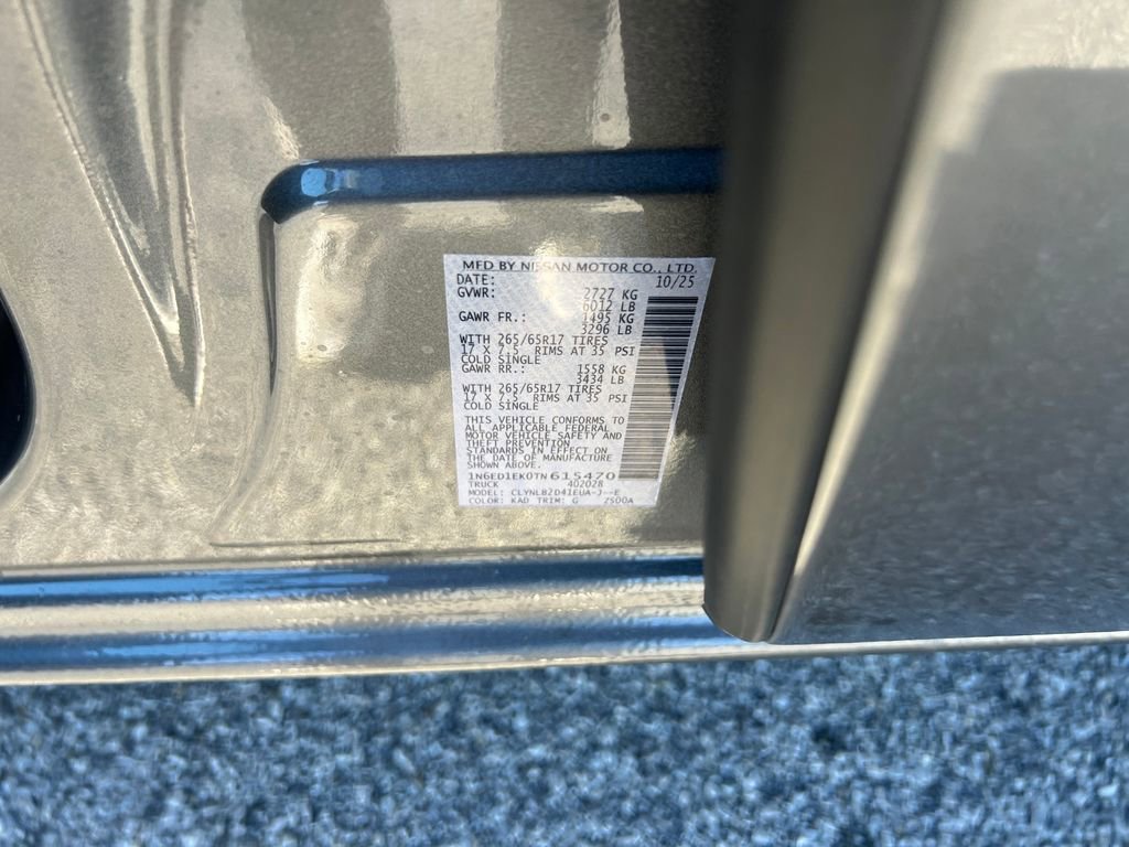 New 2026 Nissan Frontier SV w/ Tow Package image 29