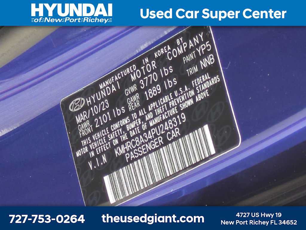 Certified 2023 Hyundai Venue SEL FWD image 30