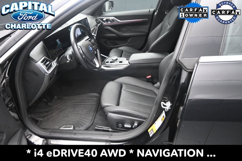 Used 2023 BMW i4 eDrive40 w/ Premium Package RWD image 16