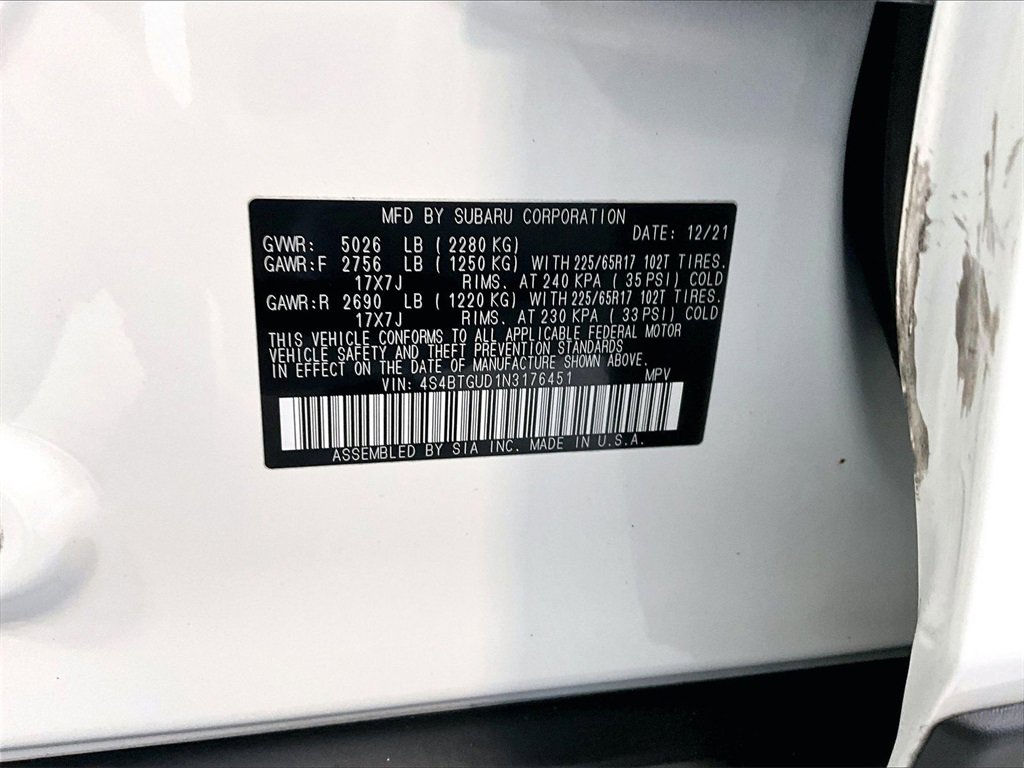 Used 2022 Subaru Outback Wilderness image 34