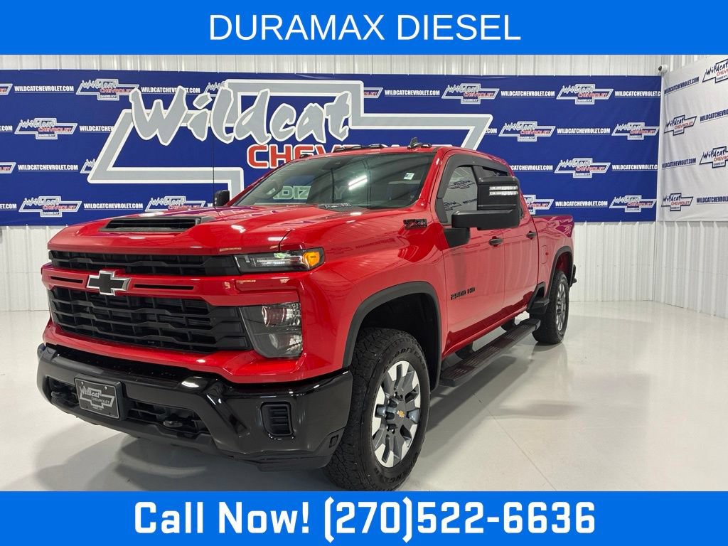 Used 2024 Chevrolet Silverado 2500 Custom w/ Custom Value Package