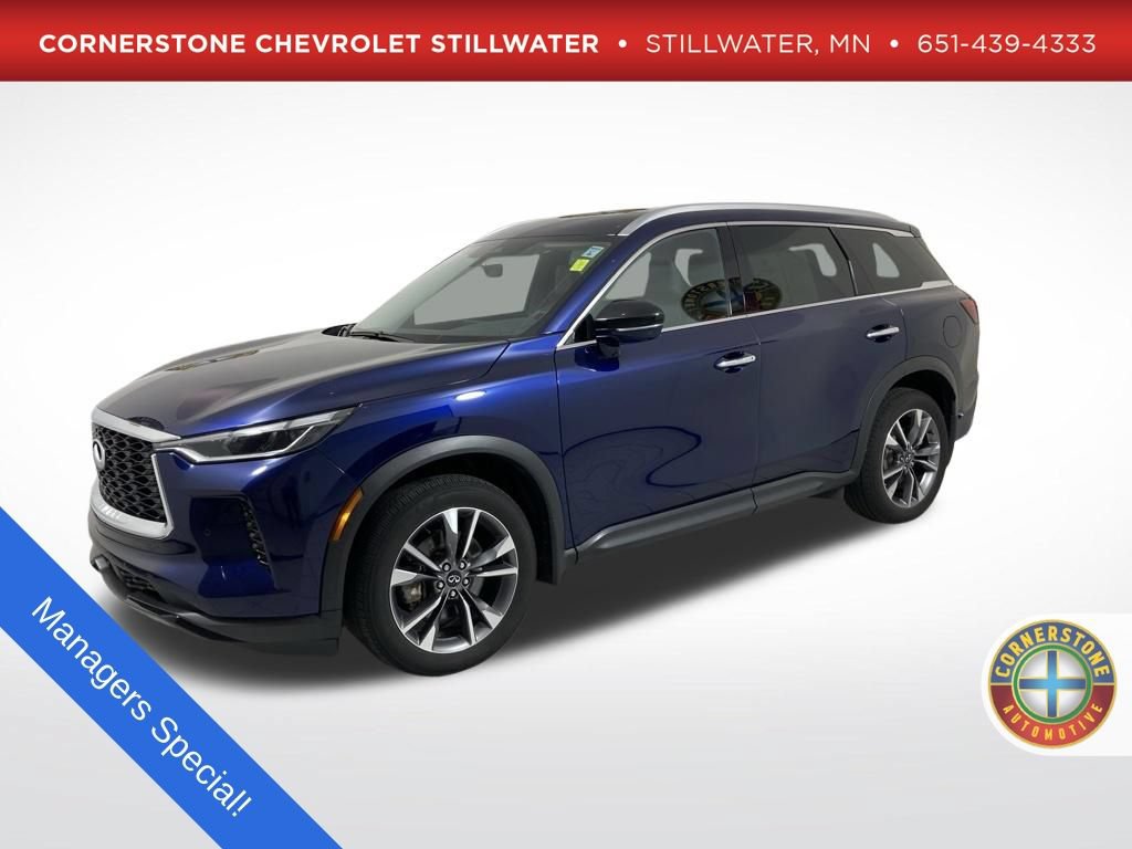 Used 2023 INFINITI QX60 Luxe w/ Cargo Package AWD/4WD image 1