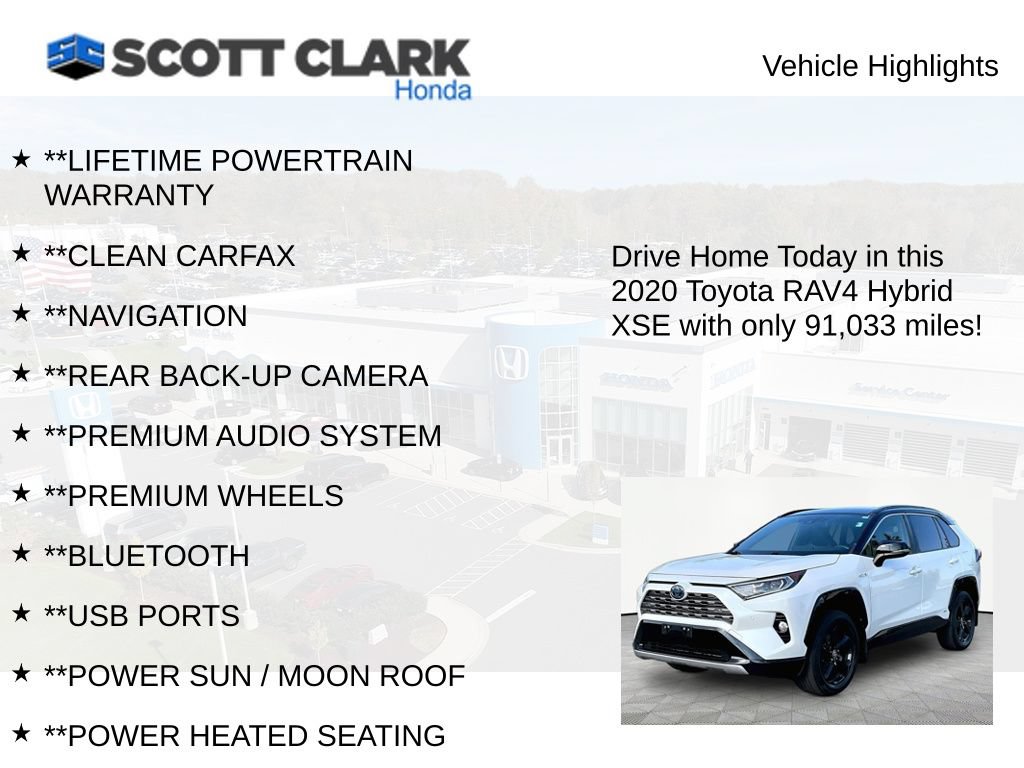 Used 2020 Toyota RAV4 XSE AWD/4WD image 12