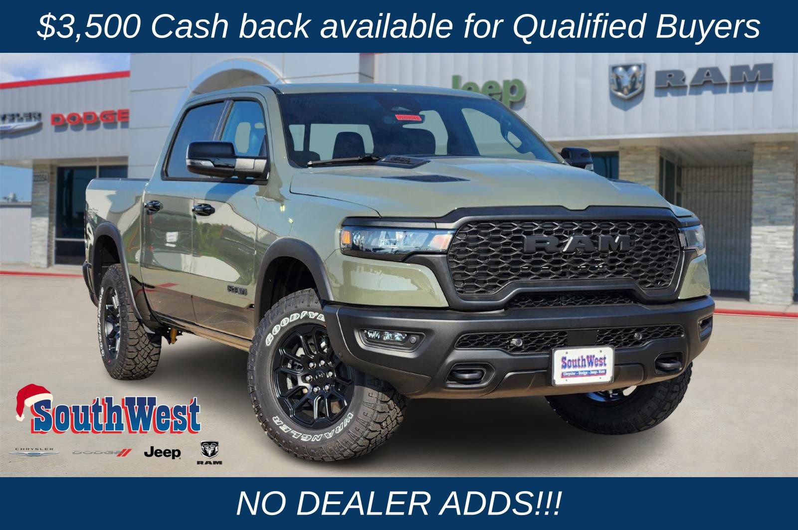 New 2026 RAM 1500 Rebel w/ G/T Package