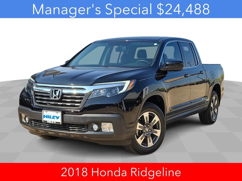 Used 2018 Honda Ridgeline RTL-T