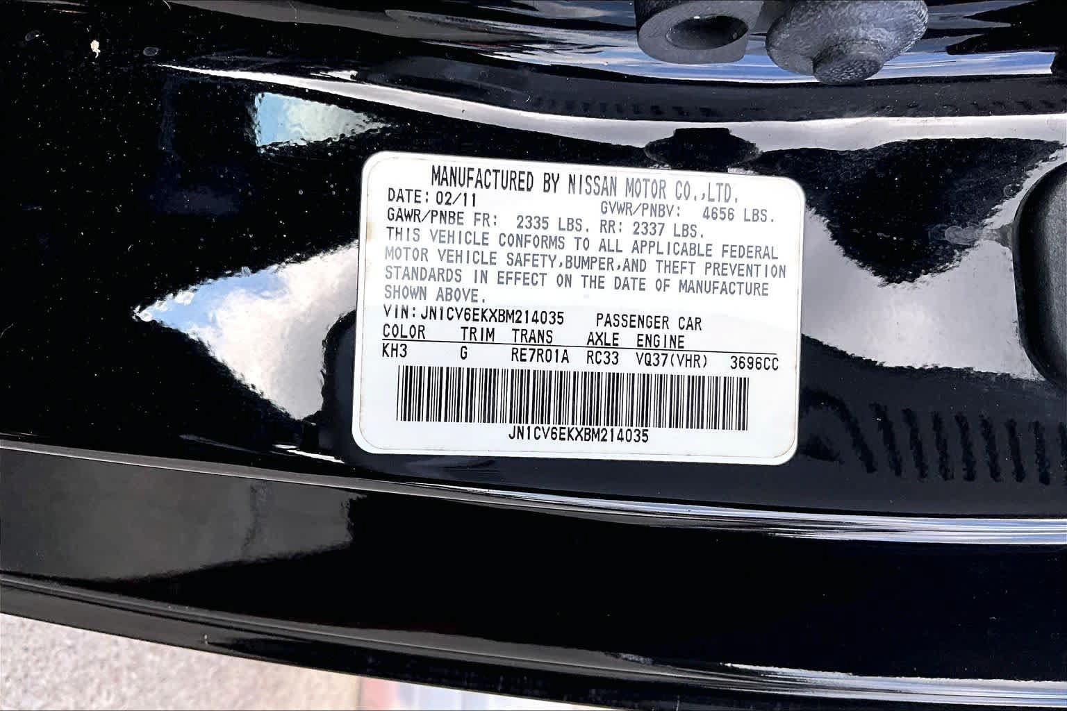 Used 2011 INFINITI G37 Journey w/ Premium Pkg RWD image 31
