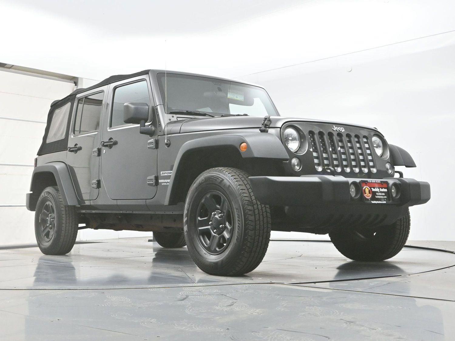 Used 2017 Jeep Wrangler Unlimited Sport w/ Connectivity Group AWD/4WD image 26