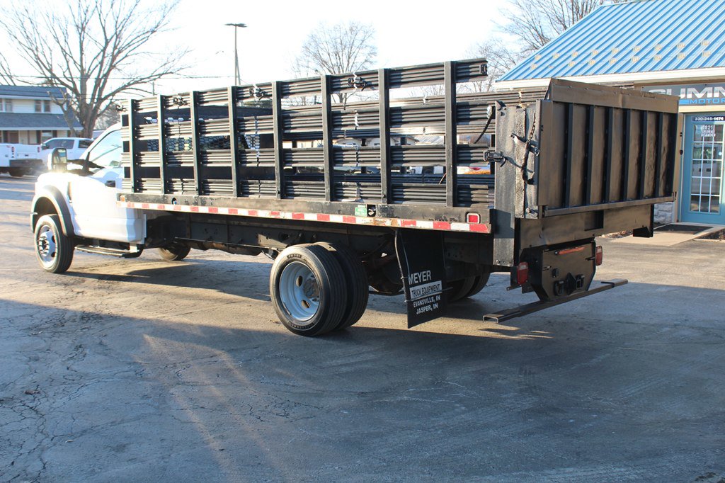 Used 2021 Ford F550 4x4 STAKE BED POWERSTROKE image 3