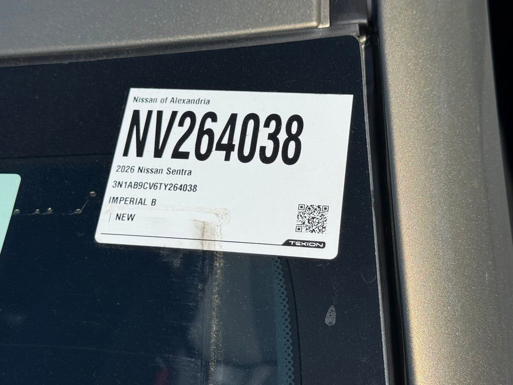 New 2026 Nissan Sentra SV w/ SV Convenience Package image 24