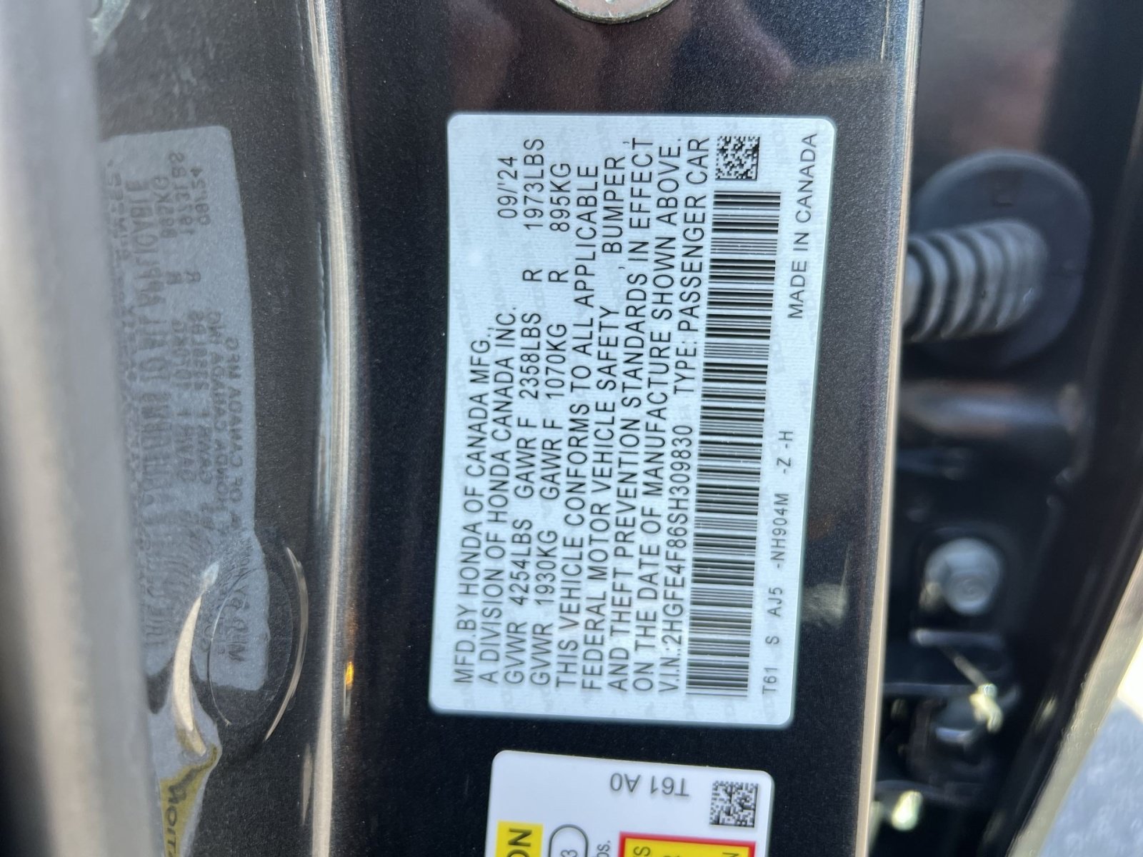 Used 2025 Honda Civic Sport Touring image 29