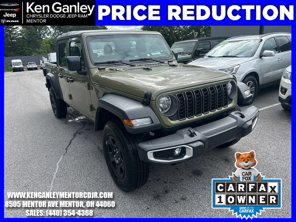 Certified 2025 Jeep Gladiator Sport
