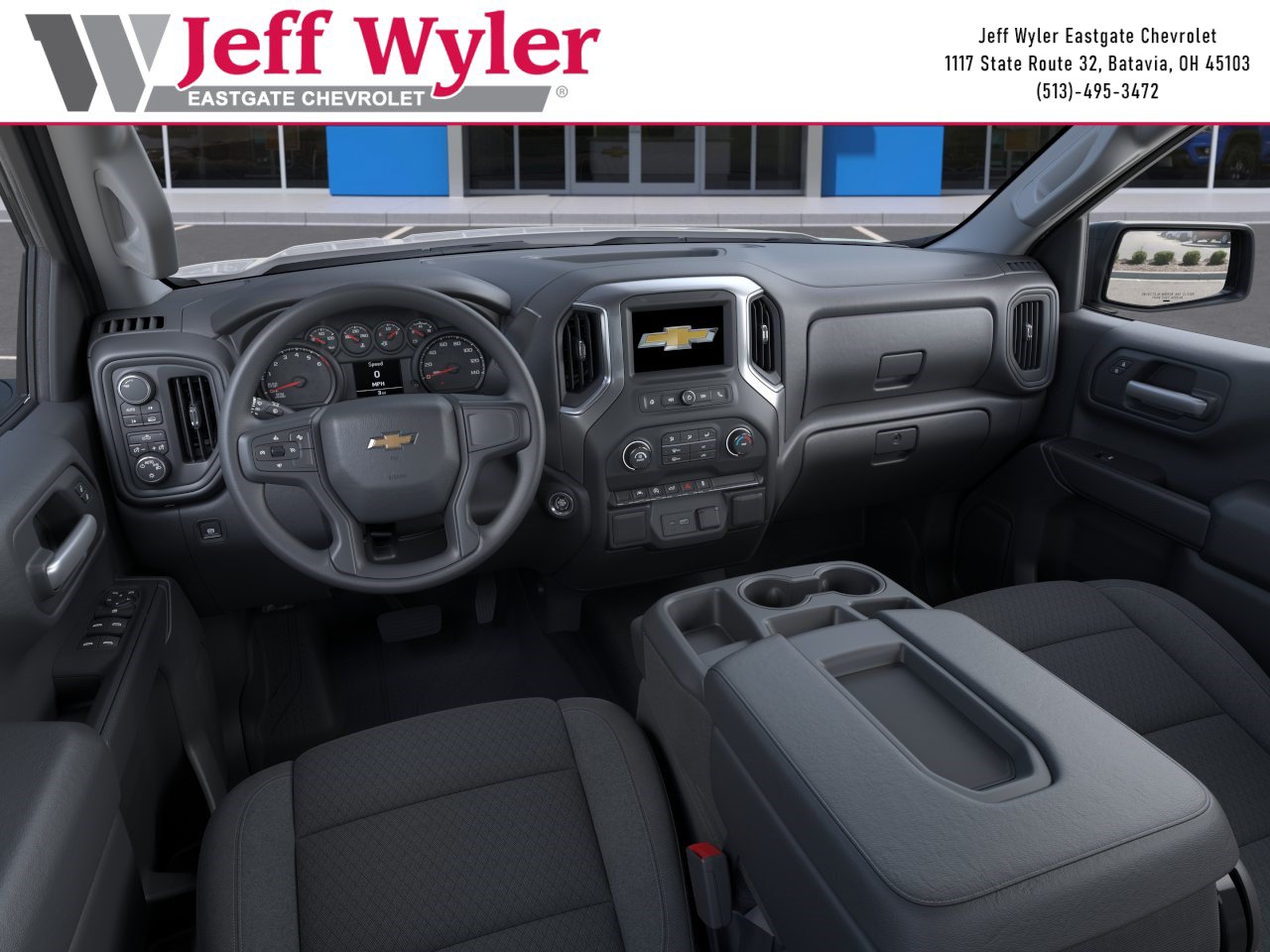 New 2026 Chevrolet Silverado 1500 Custom w/ Turbomax Blackout Package AWD/4WD image 16