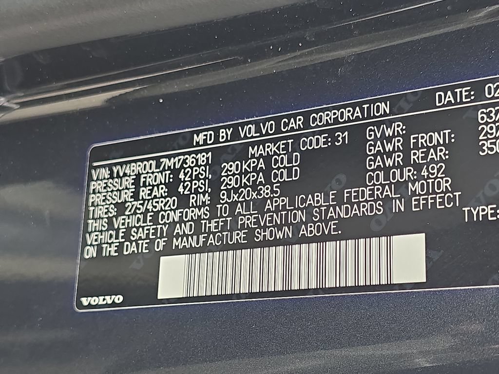 Used 2021 Volvo XC90 T8 Inscription w/ Advanced Package AWD/4WD image 38
