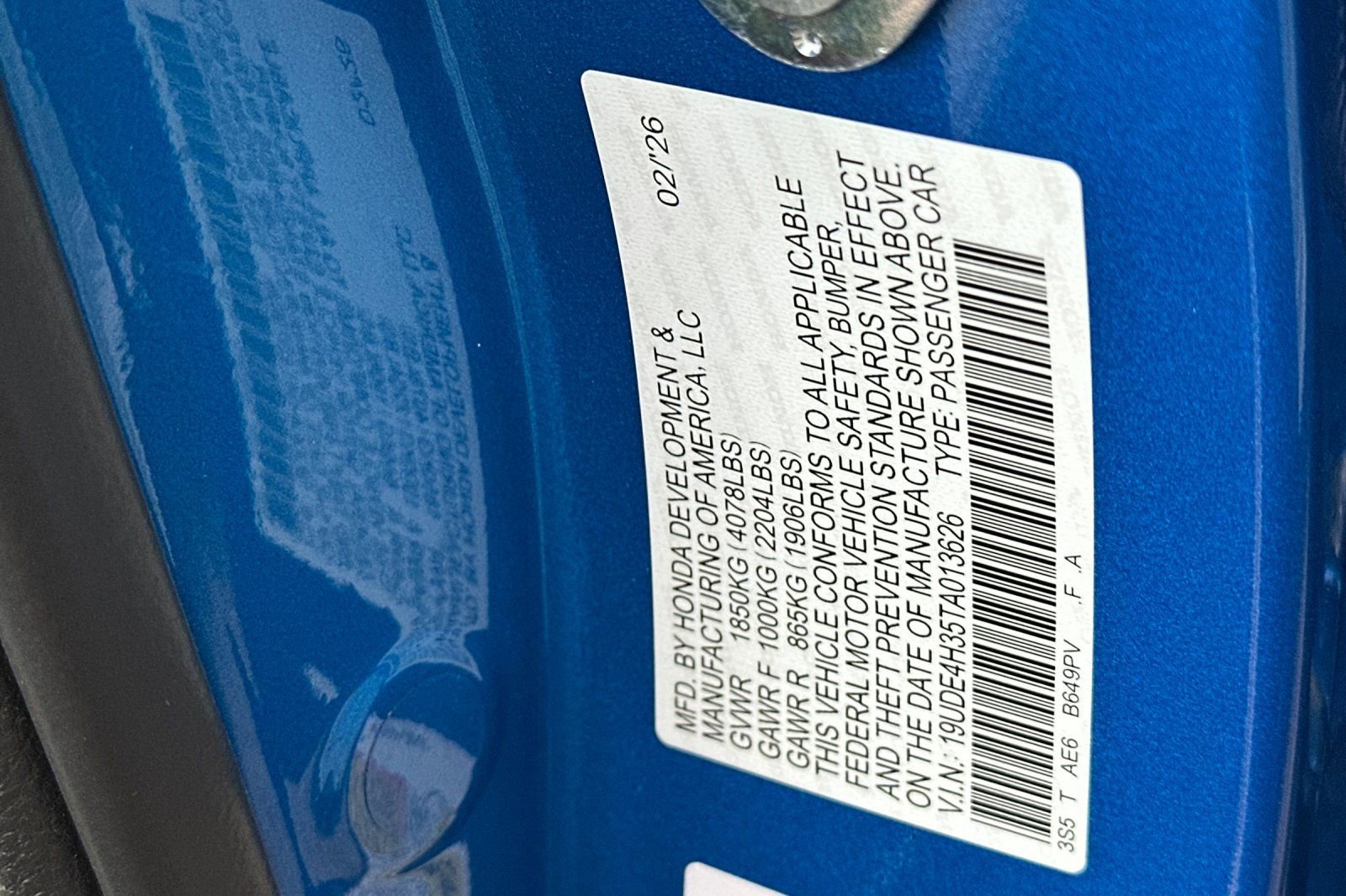 New 2026 Acura Integra A-Spec FWD image 32