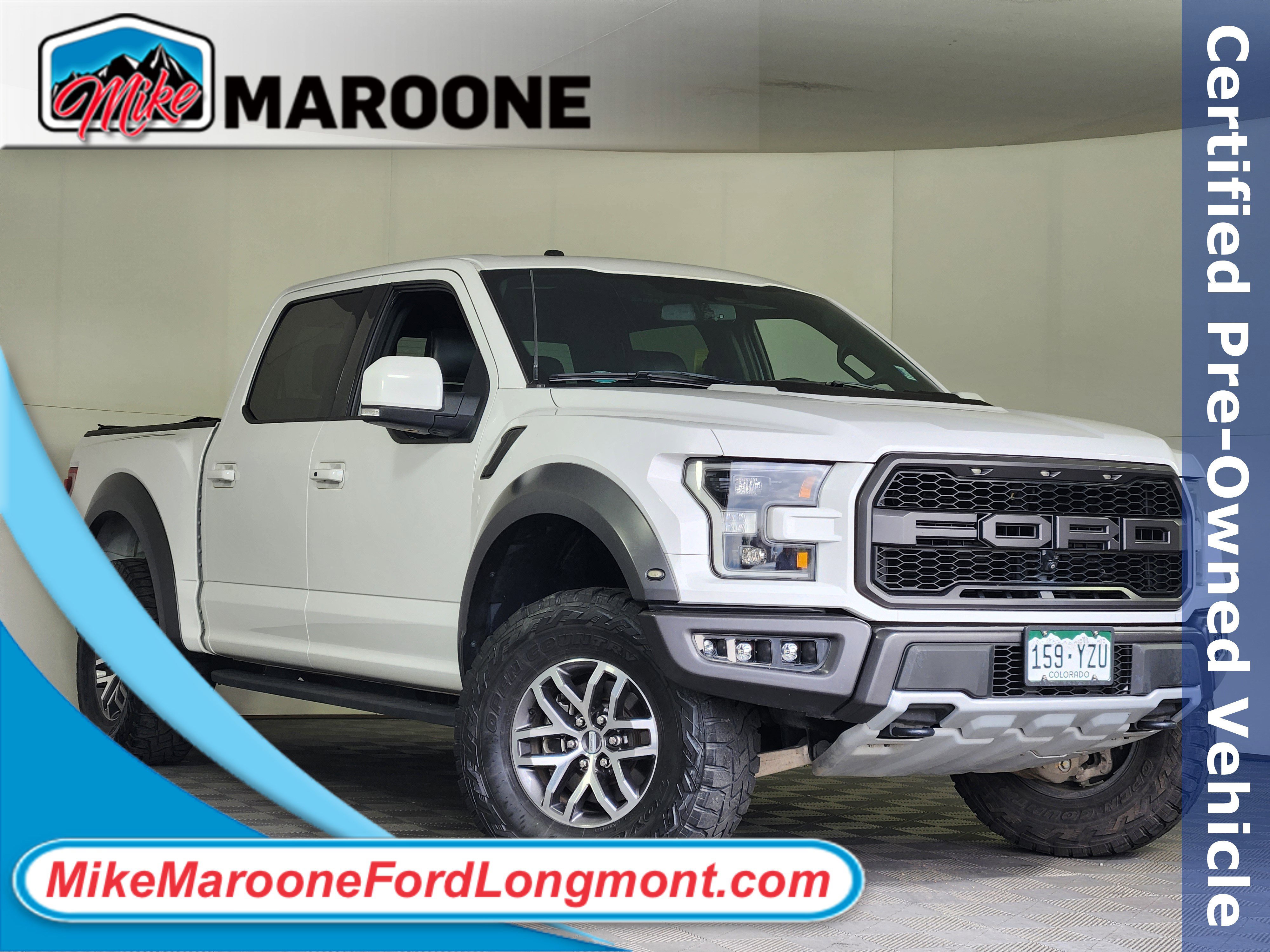 Certified 2017 Ford F150 Raptor w/ Equipment Group 802A Luxury