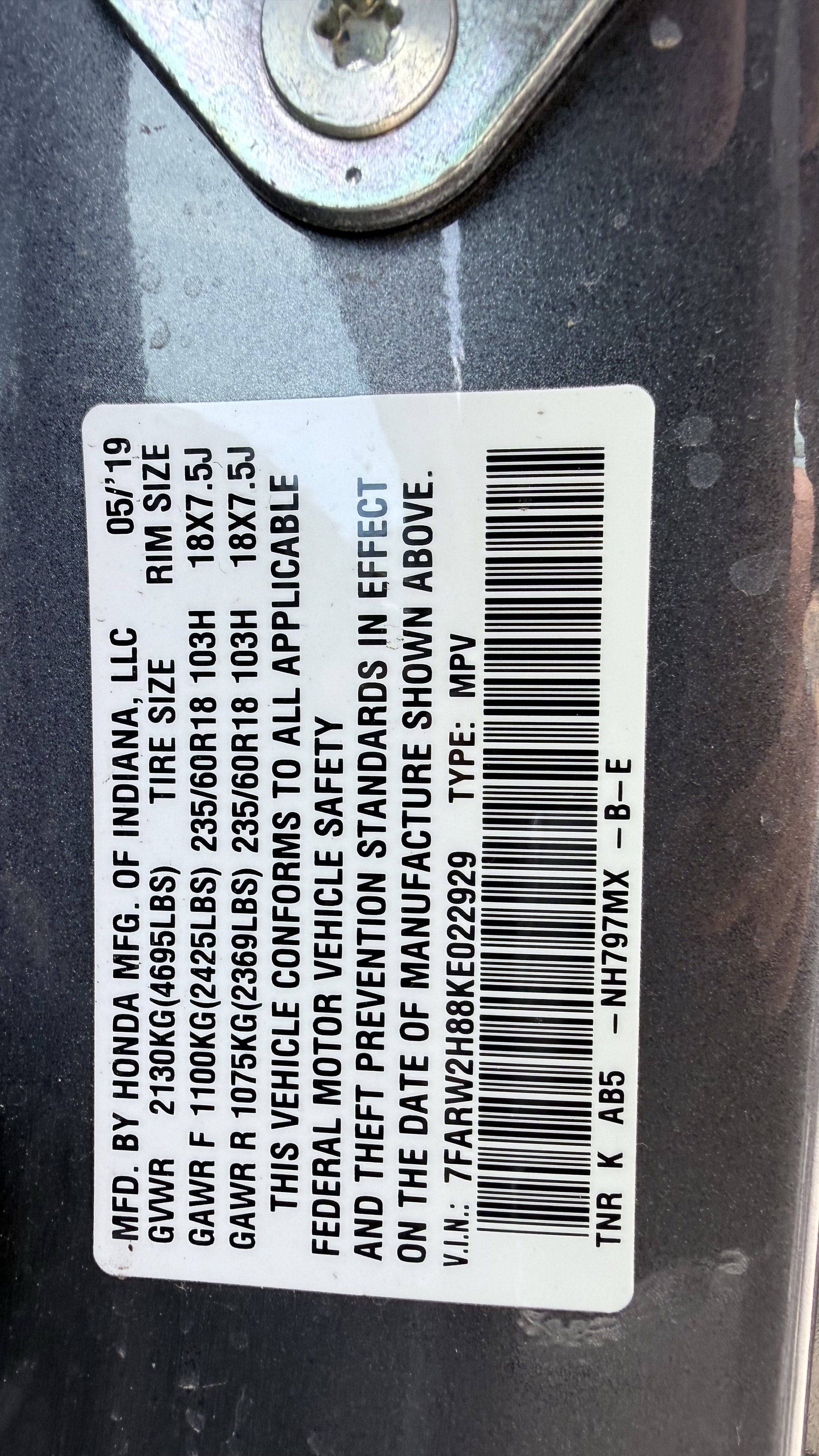 Used 2019 Honda CR-V EX-L image 24