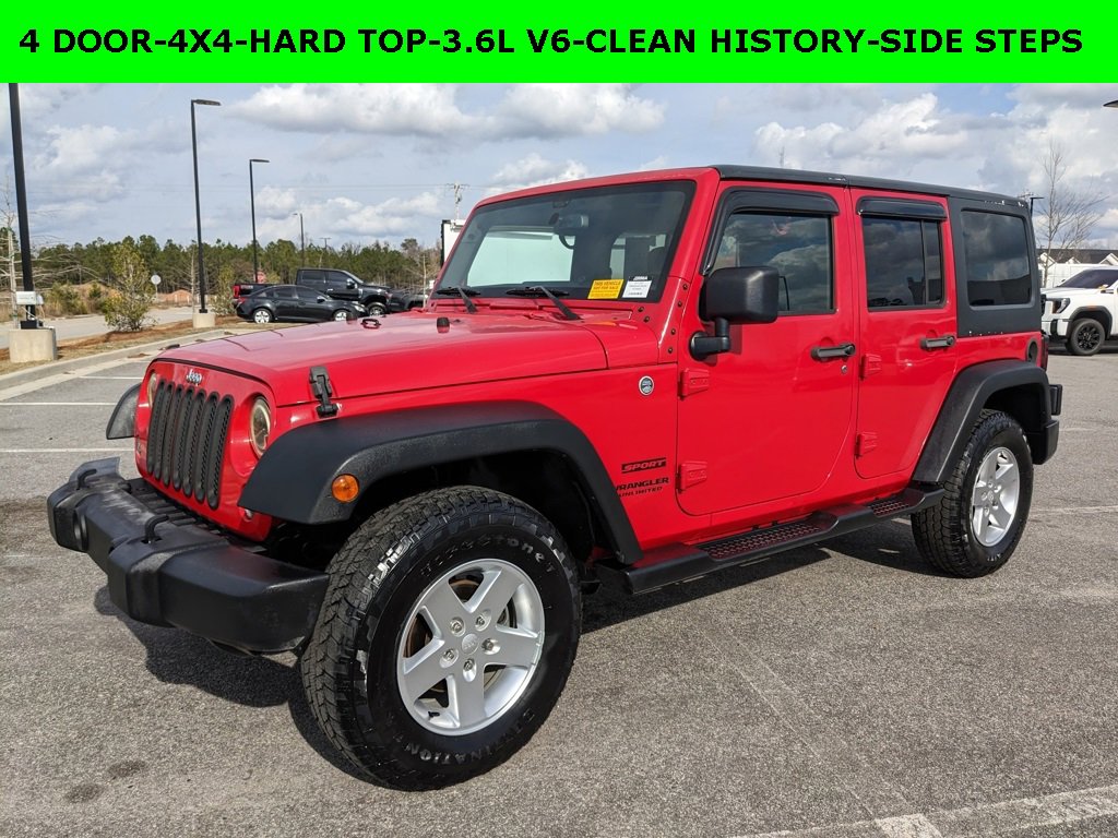 Used 2015 Jeep Wrangler Unlimited Sport w/ Quick Order Package 24S