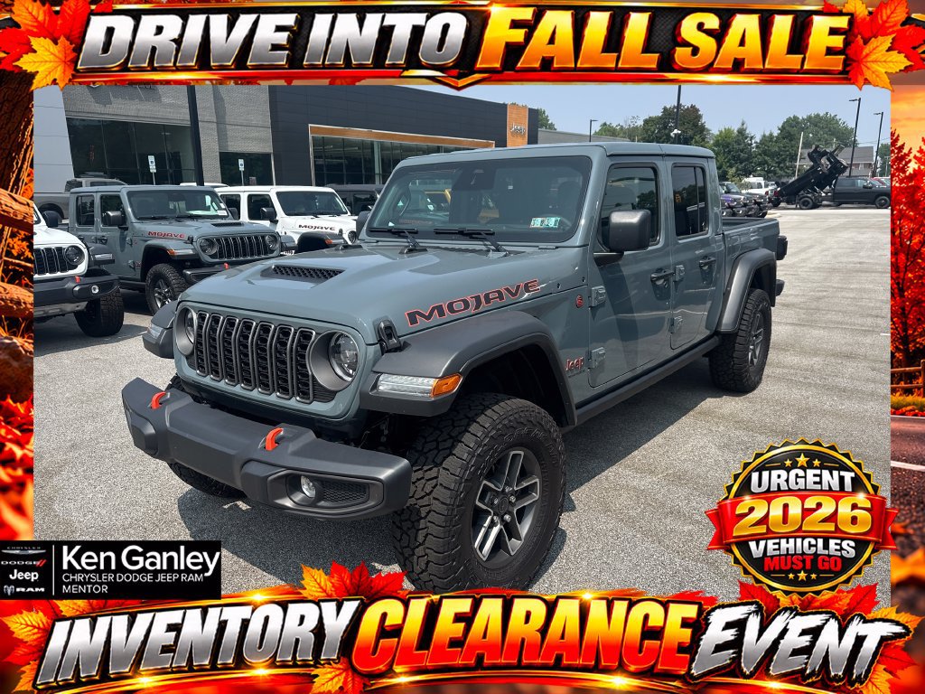New 2026 Jeep Gladiator Mojave w/ Safety Group AWD/4WD image 3