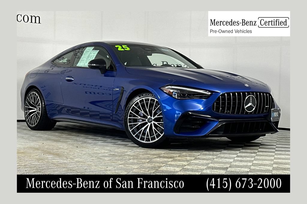 Certified 2025 Mercedes-Benz CLE 53 AMG 4MATIC Coupe image 1