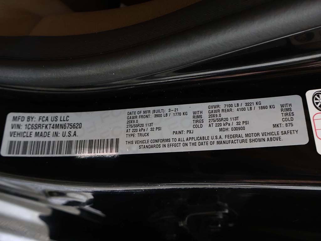 Used 2021 RAM 1500 Limited image 62