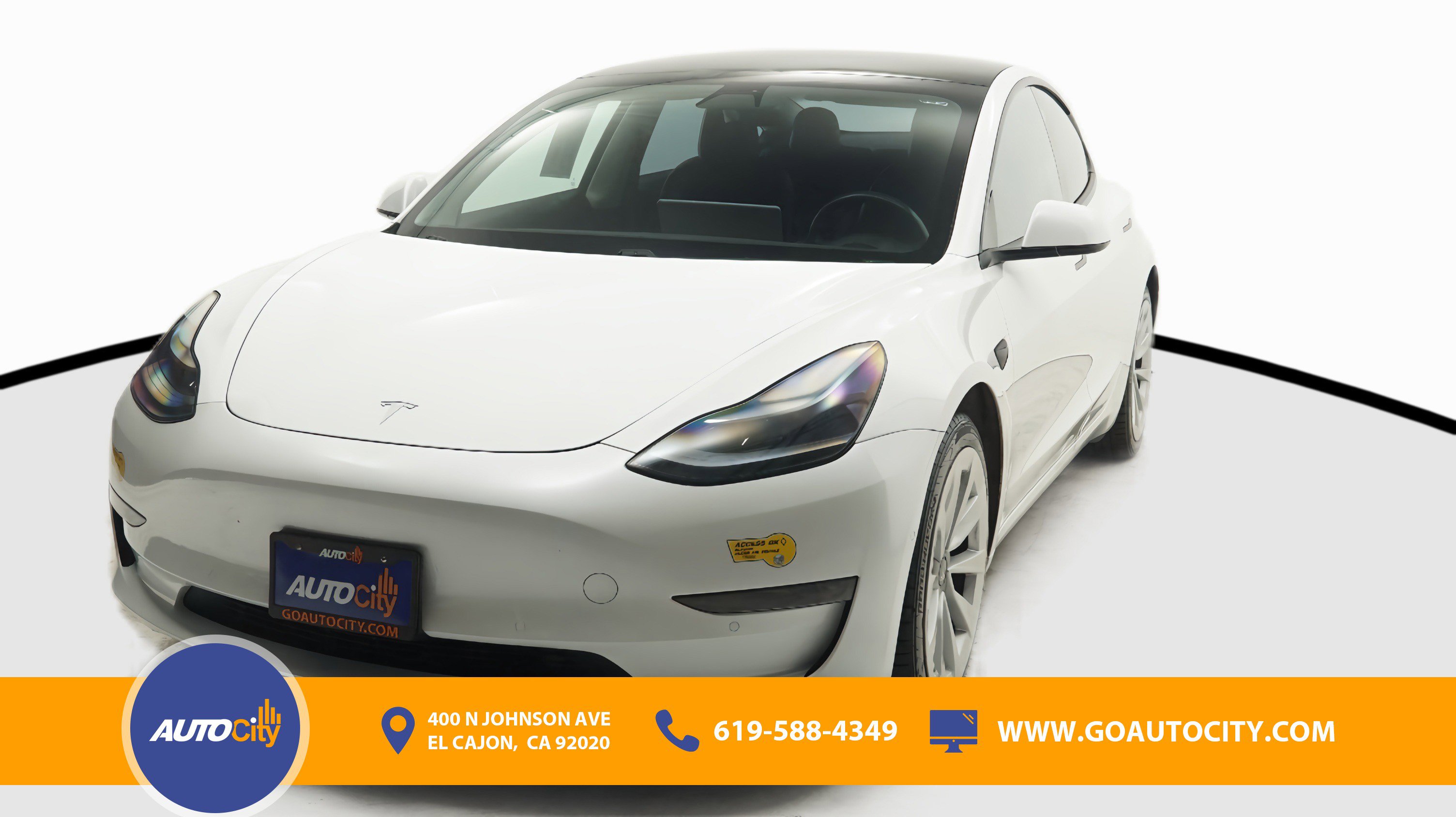 Used 2021 Tesla Model 3 Standard Range Plus RWD image 1