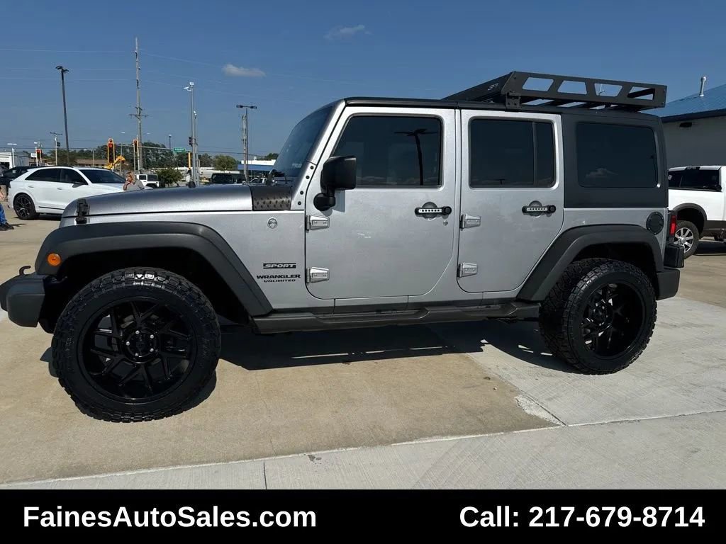 Used 2016 Jeep Wrangler Unlimited Sport w/ Quick Order Package 24S image 4