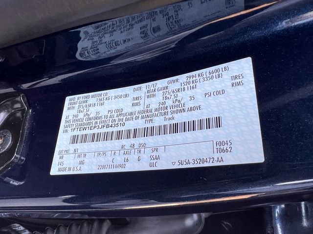 Used 2018 Ford F150 XLT w/ Equipment Group 302A Luxury image 35