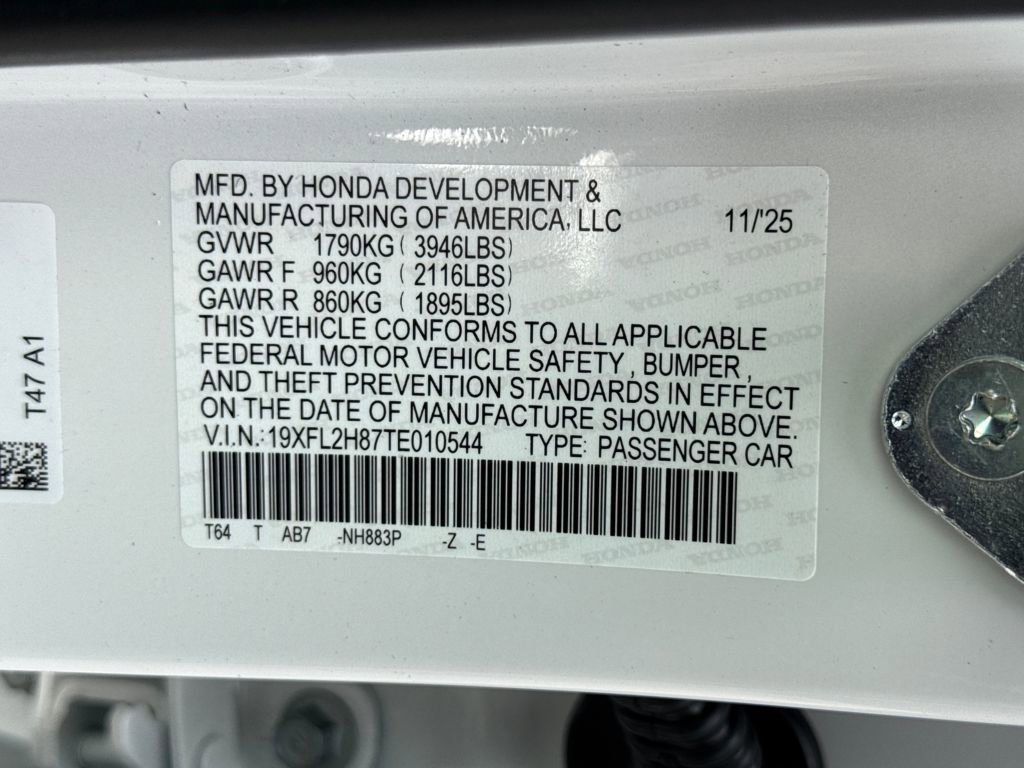 New 2026 Honda Civic Sport image 28