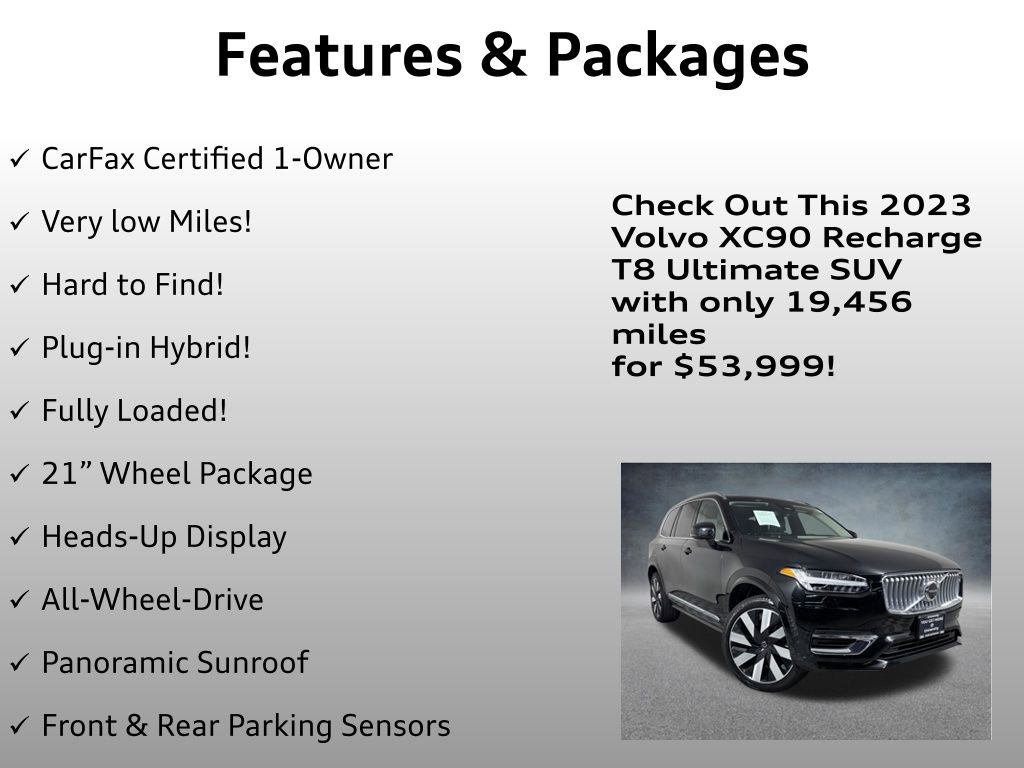 Used 2023 Volvo XC90 T8 Ultimate AWD/4WD image 4