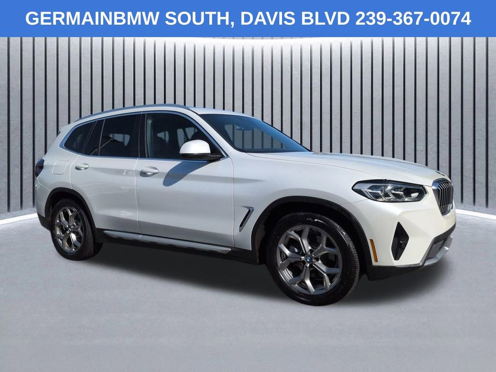 Certified 2022 BMW X3 sDrive30i w/ Premium Package 2 RWD image 3