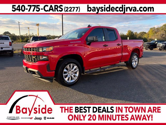 Used 2020 Chevrolet Silverado 1500 Custom w/ Custom Value Package