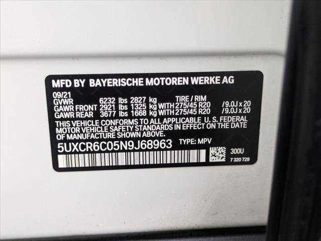 Used 2022 BMW X5 xDrive40i w/ Parking Assistance Package image 25