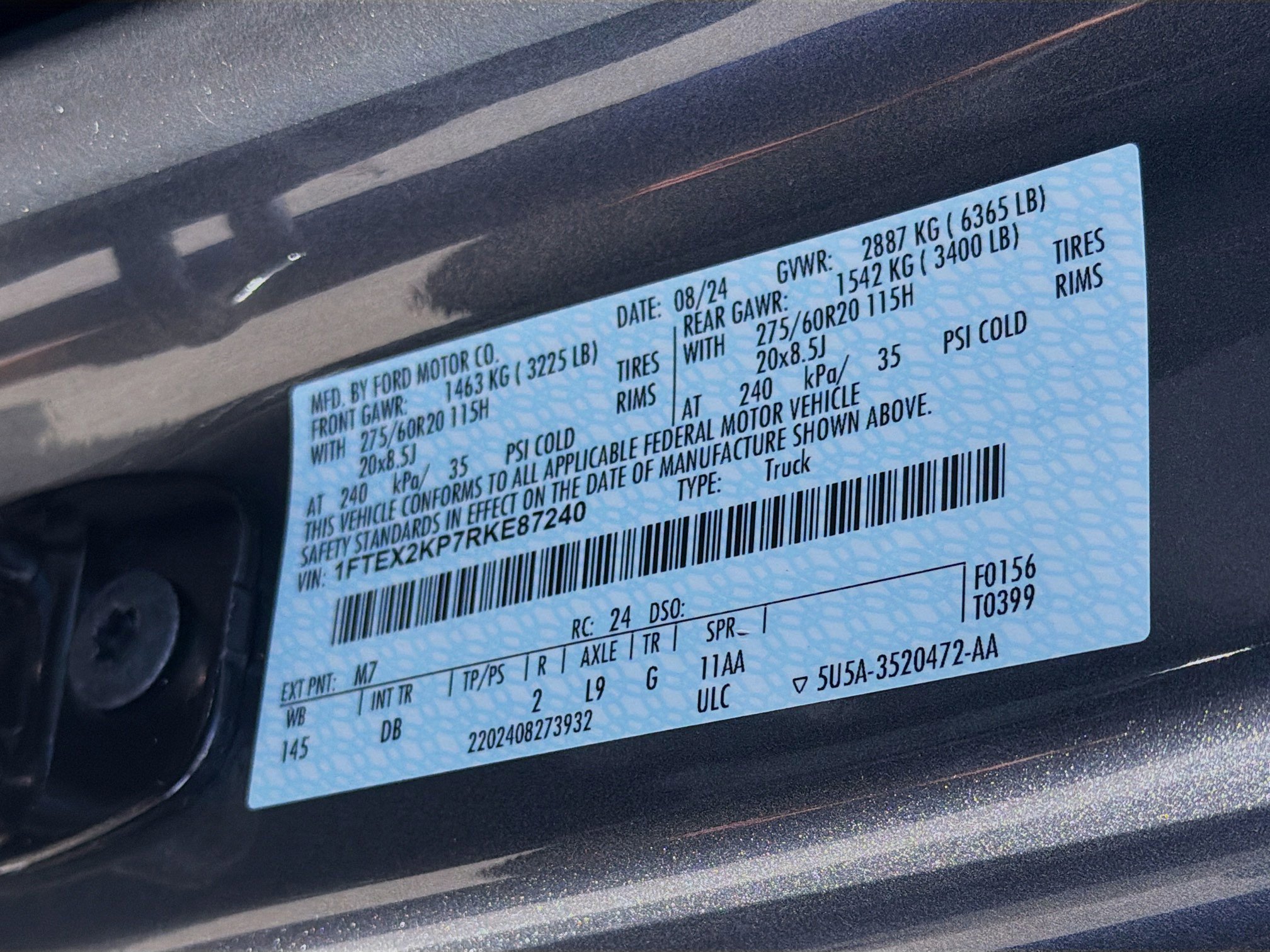 Used 2024 Ford F150 STX image 38
