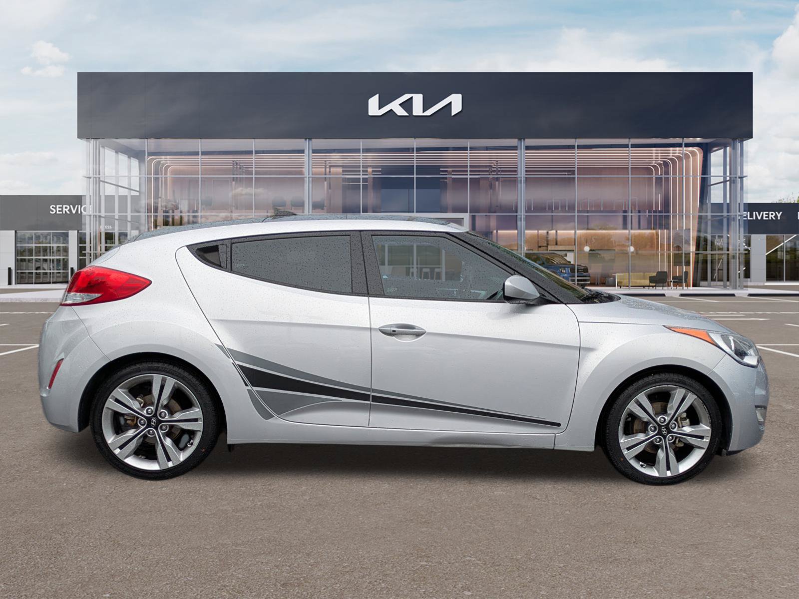 Used 2017 Hyundai Veloster Value Edition w/ Graphic Package (Lower Body) FWD image 3