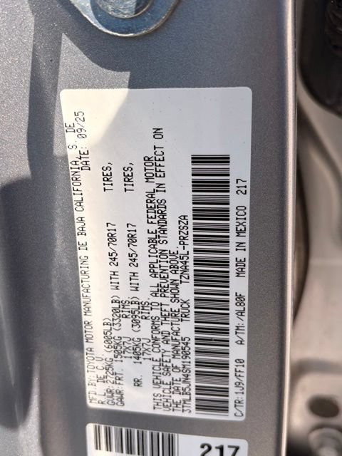 Used 2025 Toyota Tacoma SR5 AWD/4WD image 31