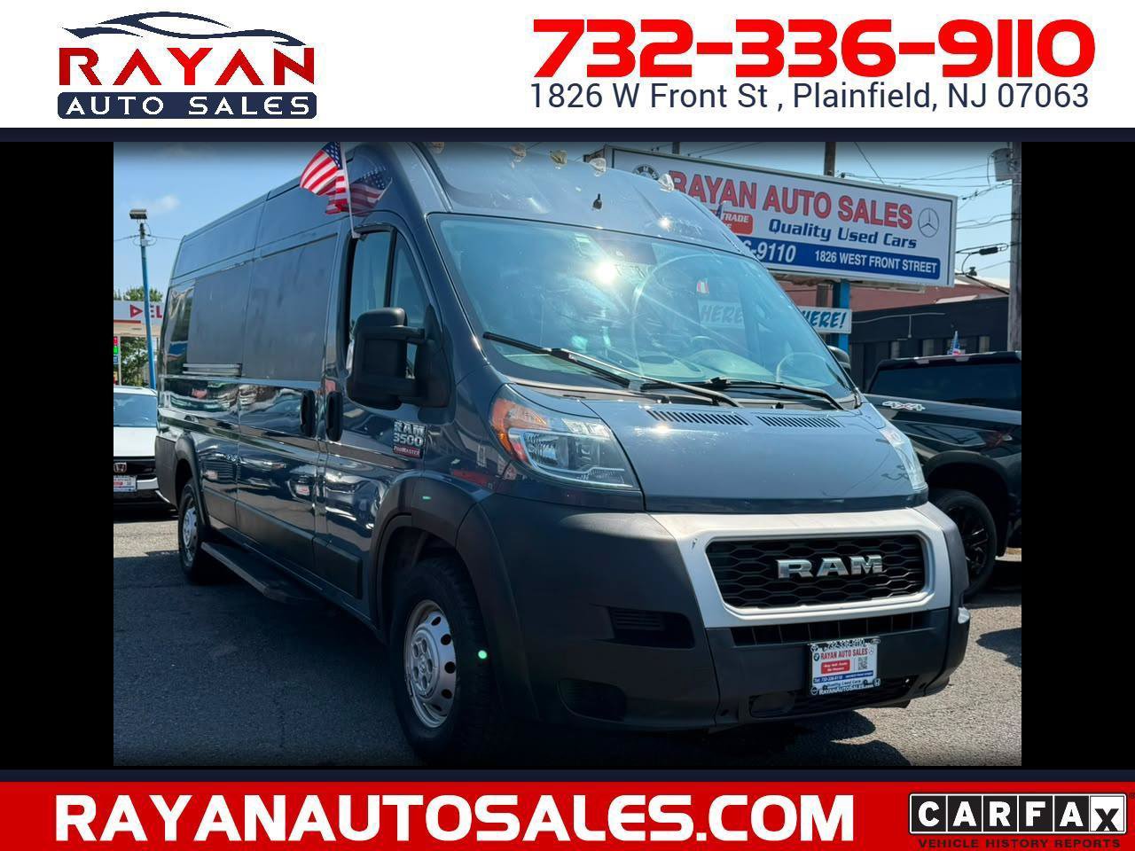 Used 2021 RAM ProMaster 3500