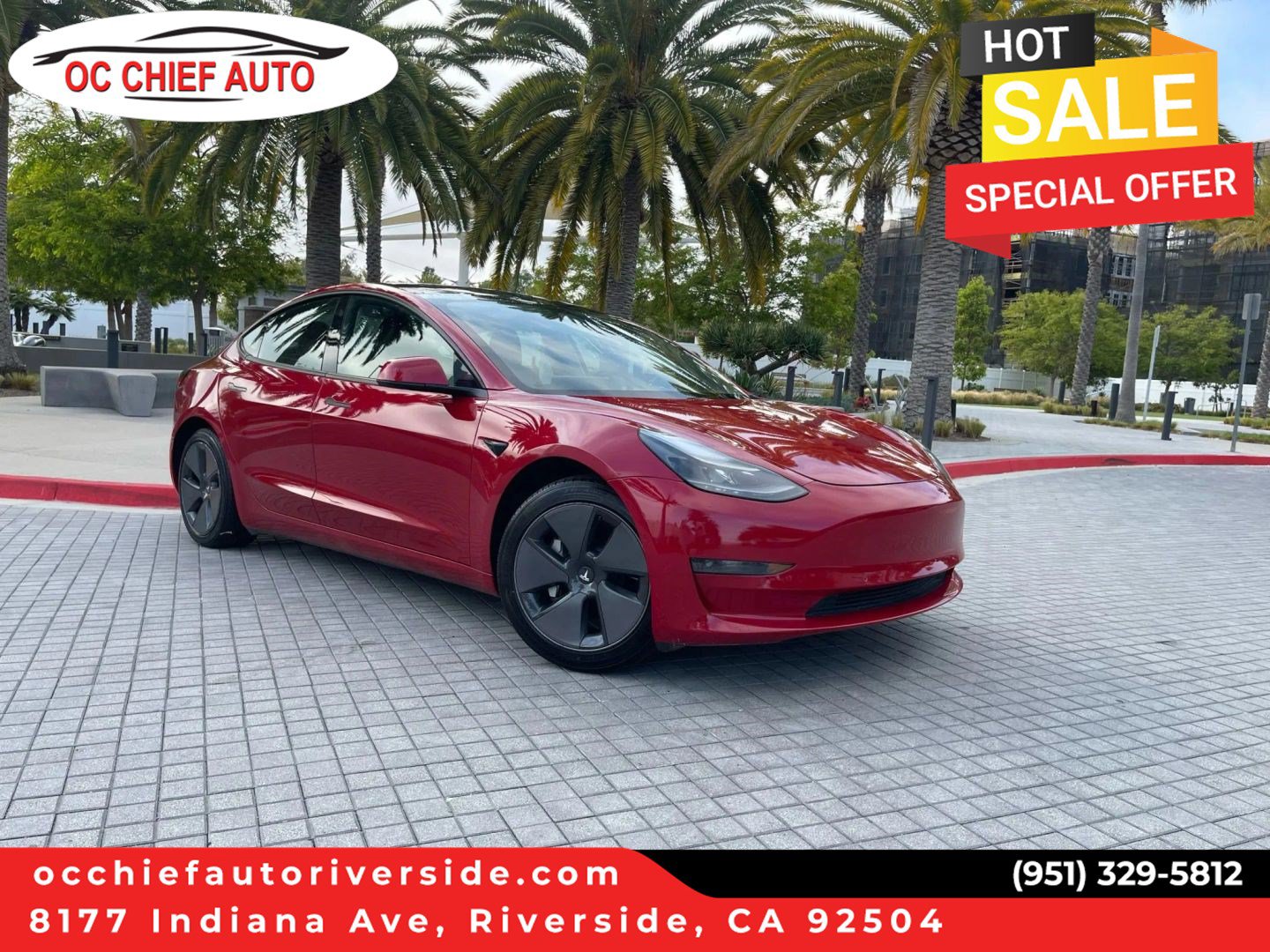 Used 2021 Tesla Model 3 Standard Range Plus