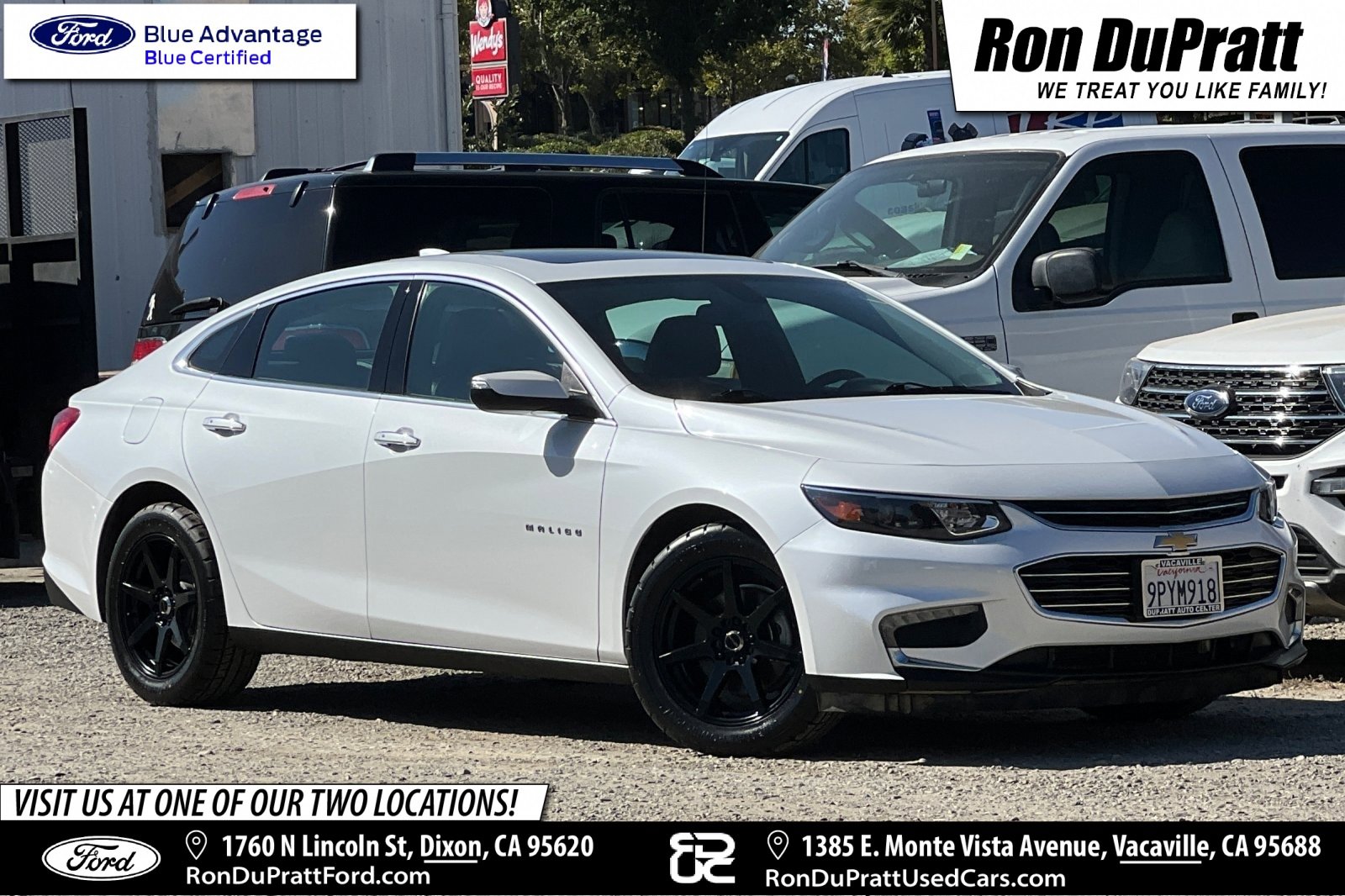 Used 2018 Chevrolet Malibu Premier w/ Premier Sun and Wheel Package