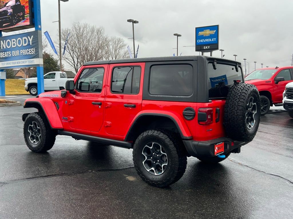 Used 2023 Jeep Wrangler Unlimited Rubicon 4xe w/ Cold Weather Group image 14