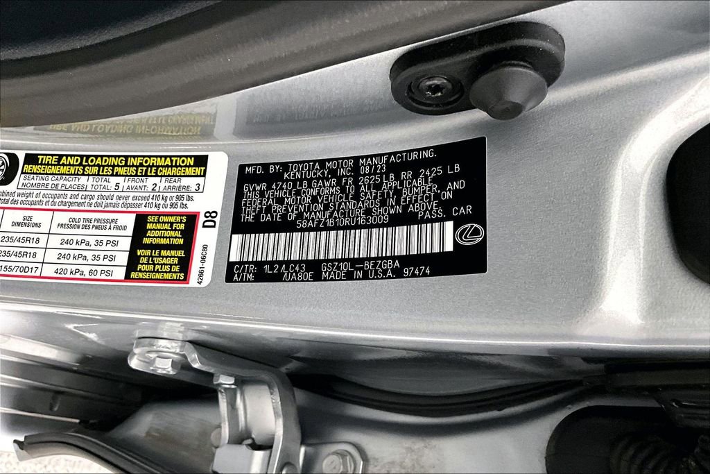 Used 2024 Lexus ES 350 Ultra Luxury image 44